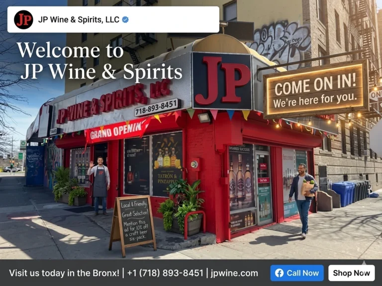 Find the Closest Liquor Store | Call JP Wine and Spirits