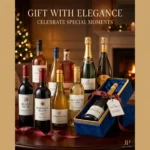 Assorted fine wines ready for gift giving